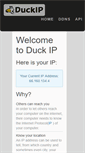 Mobile Screenshot of duckip.info