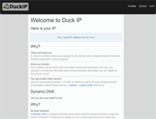 Tablet Screenshot of duckip.info